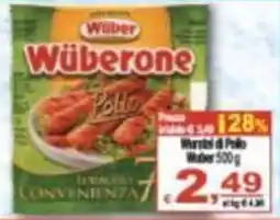 CTS Supermercati Wüberone Pollo offerta