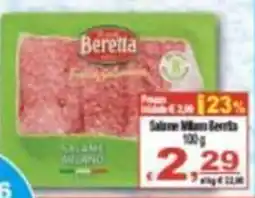CTS Supermercati Salame Milano Beretta offerta