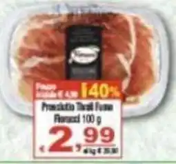 CTS Supermercati Prosciutto Thail Fume Roncari offerta