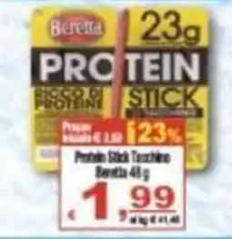CTS Supermercati Protein Stick Toscino Beretta offerta