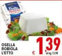 Iper Triscount Osella Robiola offerta