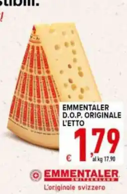 Iper Triscount Emmentaler D.O.P. originale offerta