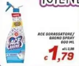 Idromarket Ace scarrassatore/bagno spray offerta