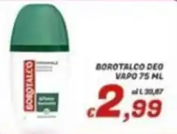 Idromarket Borotalco deo vapo offerta