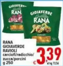 Iper Triscount Rana Gioiaverde Ravioli offerta