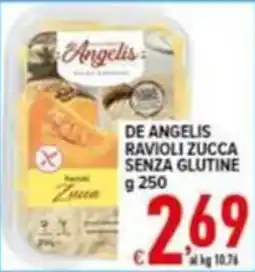 Iper Triscount De Angelis ravioli zucca senza glutine offerta