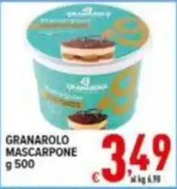 Iper Triscount Granarolo mascarpone offerta