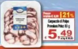 CTS Supermercati Carpacchio di Polpo Premium Prize offerta
