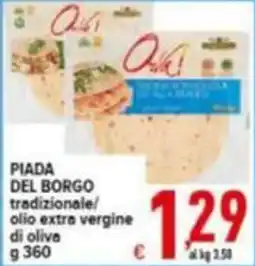 Iper Triscount Piada del Borgo tradizionale offerta