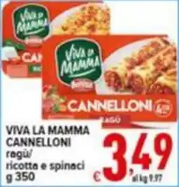 Iper Triscount Viva la mamma cannelloni offerta