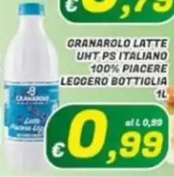 Idromarket Granarolo latte UHT ps italiano offerta