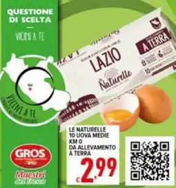 Iper Triscount Le Naturelle 10 uova medie offerta