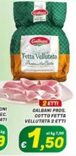 Idromarket Galbani Fetta Vellutata offerta
