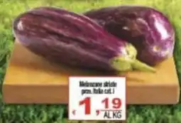 CTS Supermercati Melanzane striate prov. Italia cat. I offerta