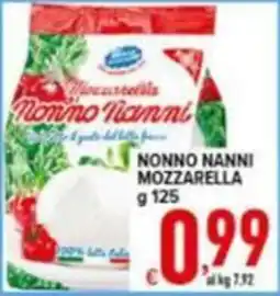 Iper Triscount Mozzarella Nonno Nanni offerta