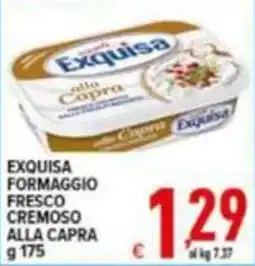 Iper Triscount Exquisa formaggio fresco cremoso alla capra offerta