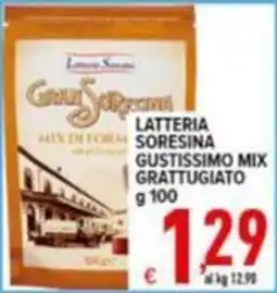 Iper Triscount Latteria Sorensina Gustissimo Mix Grattugiato offerta