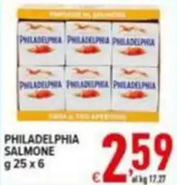 Iper Triscount Philadelphia salmone offerta