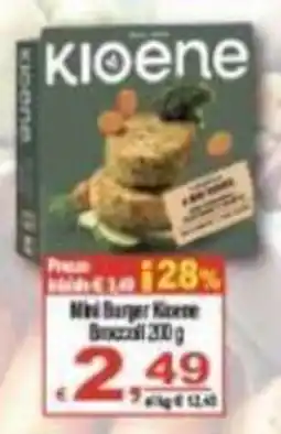 CTS Supermercati Mini Burger Kioene Broccoli offerta