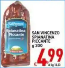 Iper Triscount San Vincenzo Spianatina Piccante offerta