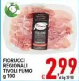 Iper Triscount Fiorucci regionali Tivoli fumo offerta