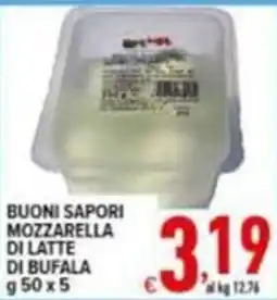 Iper Triscount Buoni Sapori Mozzarella di Latte di Bufala offerta