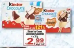 CTS Supermercati Kinder Ice Cream Caramello offerta