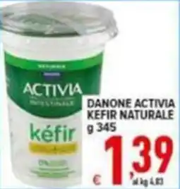 Iper Triscount Danone Activia kefir naturale offerta