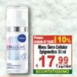 CTS Supermercati Nivea Siero Cellular Epigenetico offerta