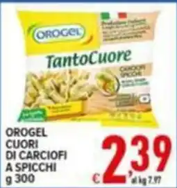Iper Triscount Orogel cuori di carciofi a spicchi offerta
