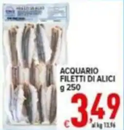Iper Triscount Acquario filetti di alici offerta