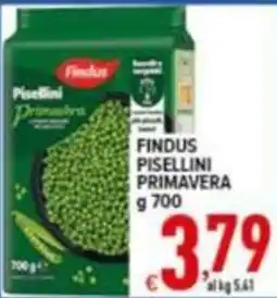 Iper Triscount Findus Pisellini Primavera offerta