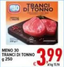 Iper Triscount Tranci di tonno offerta