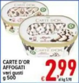 Iper Triscount Carte d'or affogati offerta