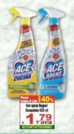 CTS Supermercati Ace spray Bagno offerta