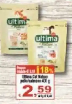 CTS Supermercati Ultima Cat Nature pollo/salmone offerta