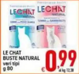 Iper Triscount Le chat buste natural offerta
