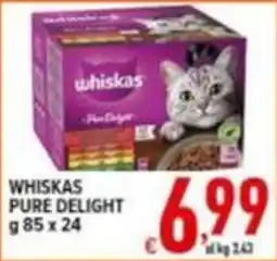 Iper Triscount Whiskas Pure Delight offerta