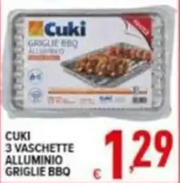 Iper Triscount Cuki griglie bbq alluminio offerta