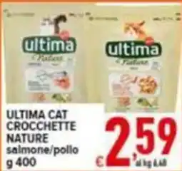 Iper Triscount Ultima Cat Crocchette Nature salmone/pollo offerta