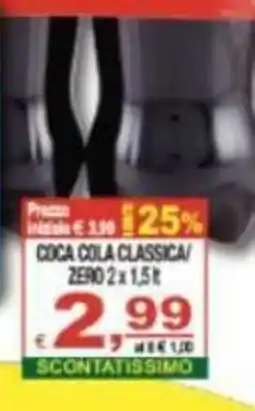 CTS Supermercati Coca Cola Classica/Zero offerta