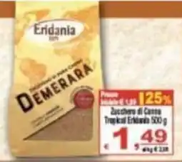 CTS Supermercati Zucchero di canna Tropical Eridania offerta