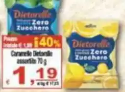 CTS Supermercati Caramelle Dietorelle offerta