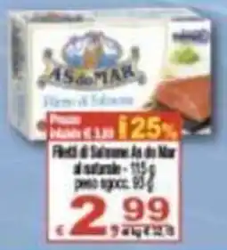 CTS Supermercati Fettine di Salmone As do Mar offerta