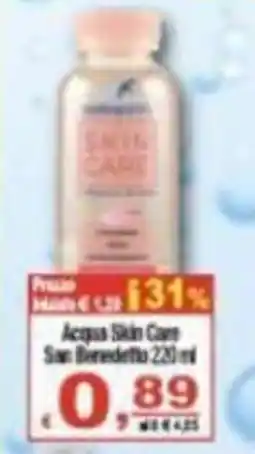 CTS Supermercati Acqua Skin Care San Benedetto offerta