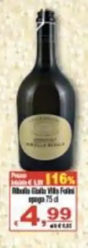 CTS Supermercati Ribolla Gialla Villa Foschi offerta