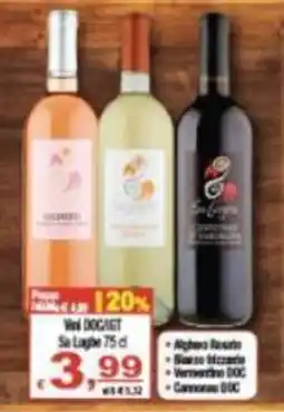 CTS Supermercati Vini DOC/IST Sa Lughe offerta