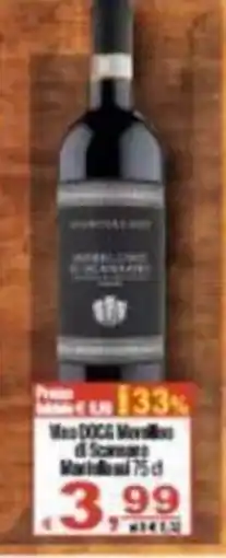 CTS Supermercati Vino DOCG Morellino di Scansano Montalcino offerta