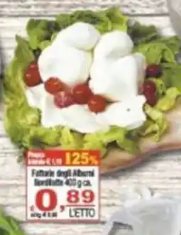 CTS Supermercati Fattorie degli Albani fonduta offerta