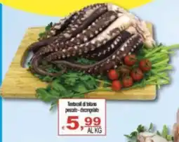 CTS Supermercati Tentacoli di totano offerta